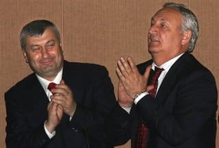 Caucase , les président de l'Ossetie du Sud et de l'Abkhasie 