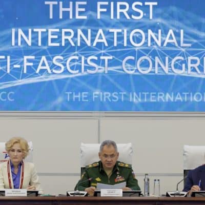 Premier congres international anti-fasciste 20 aout 2022