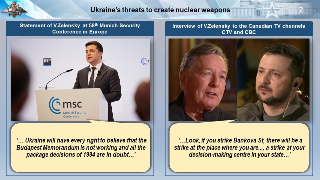 Zelenski menace la Sécurité nucléaire